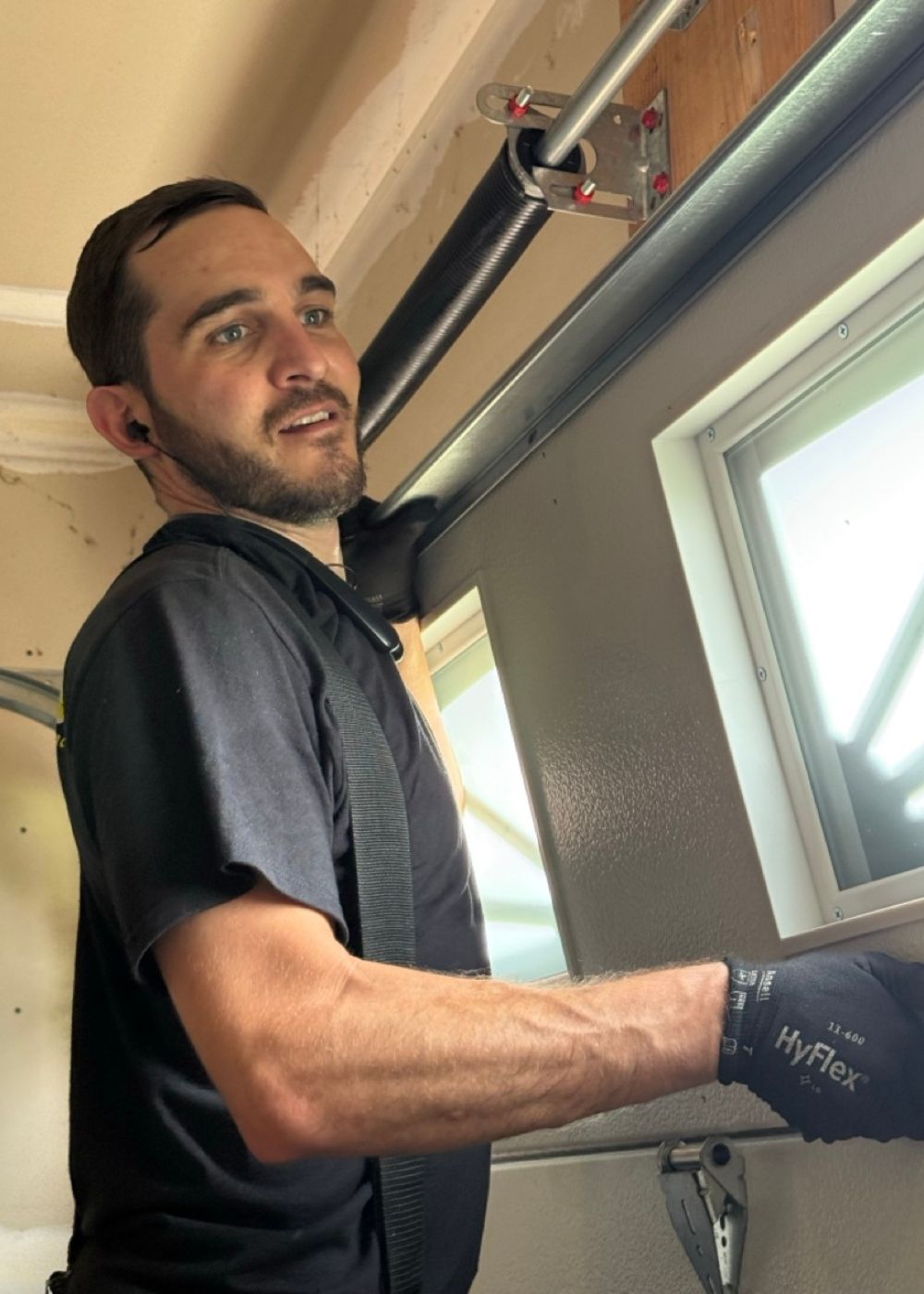 garage door panel repair