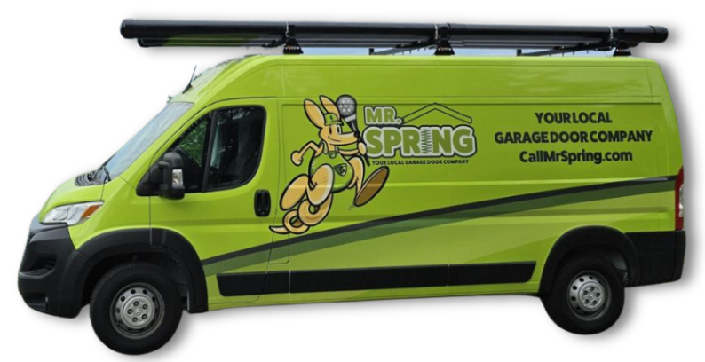 mr spring garage door repair van